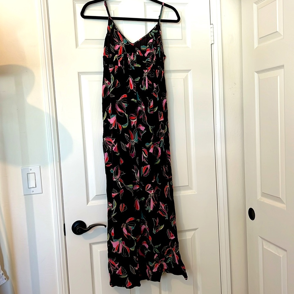 Volcom floral maxi dress
